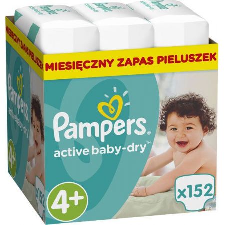 pieluchy pampers active baby mega box