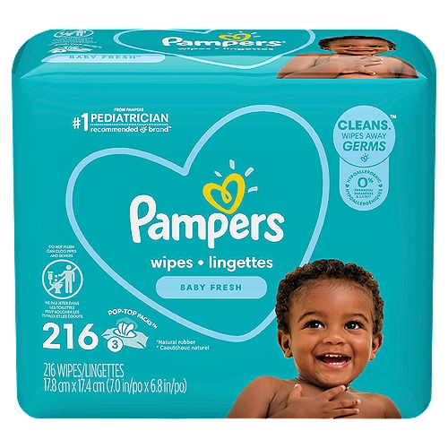 pampers clean fresh