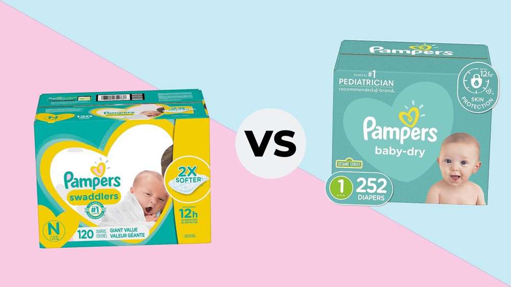 pampers premium care 1 vs new baby dry