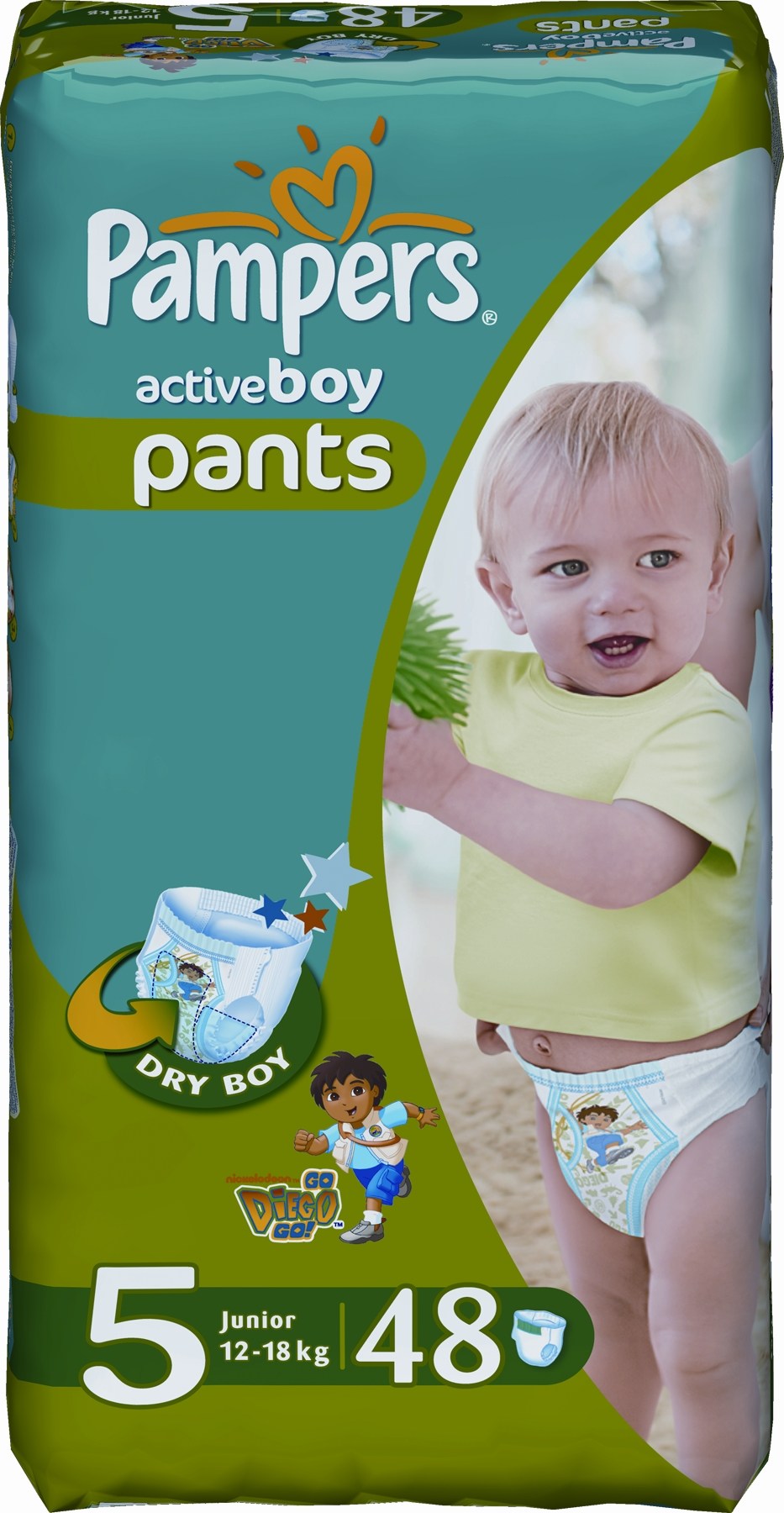 pampers active boy pants 5