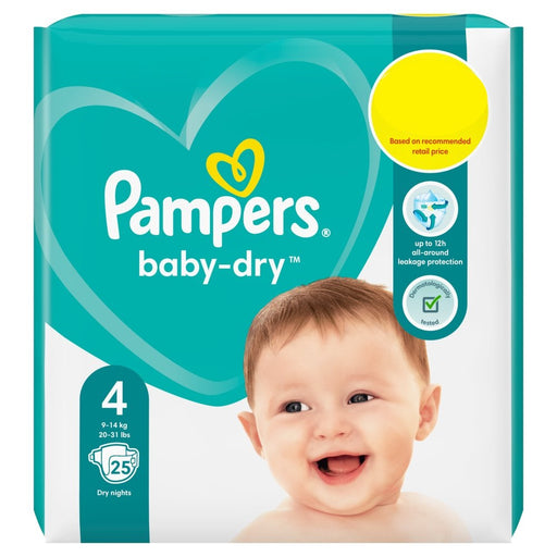 pampers 4 25 szt