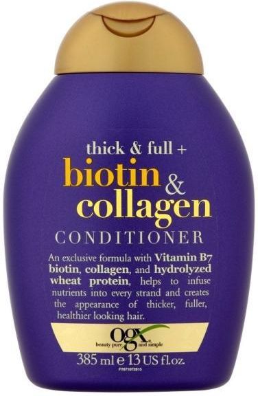 organix biotin & collagen olejek do włosów biotyna i kolagen