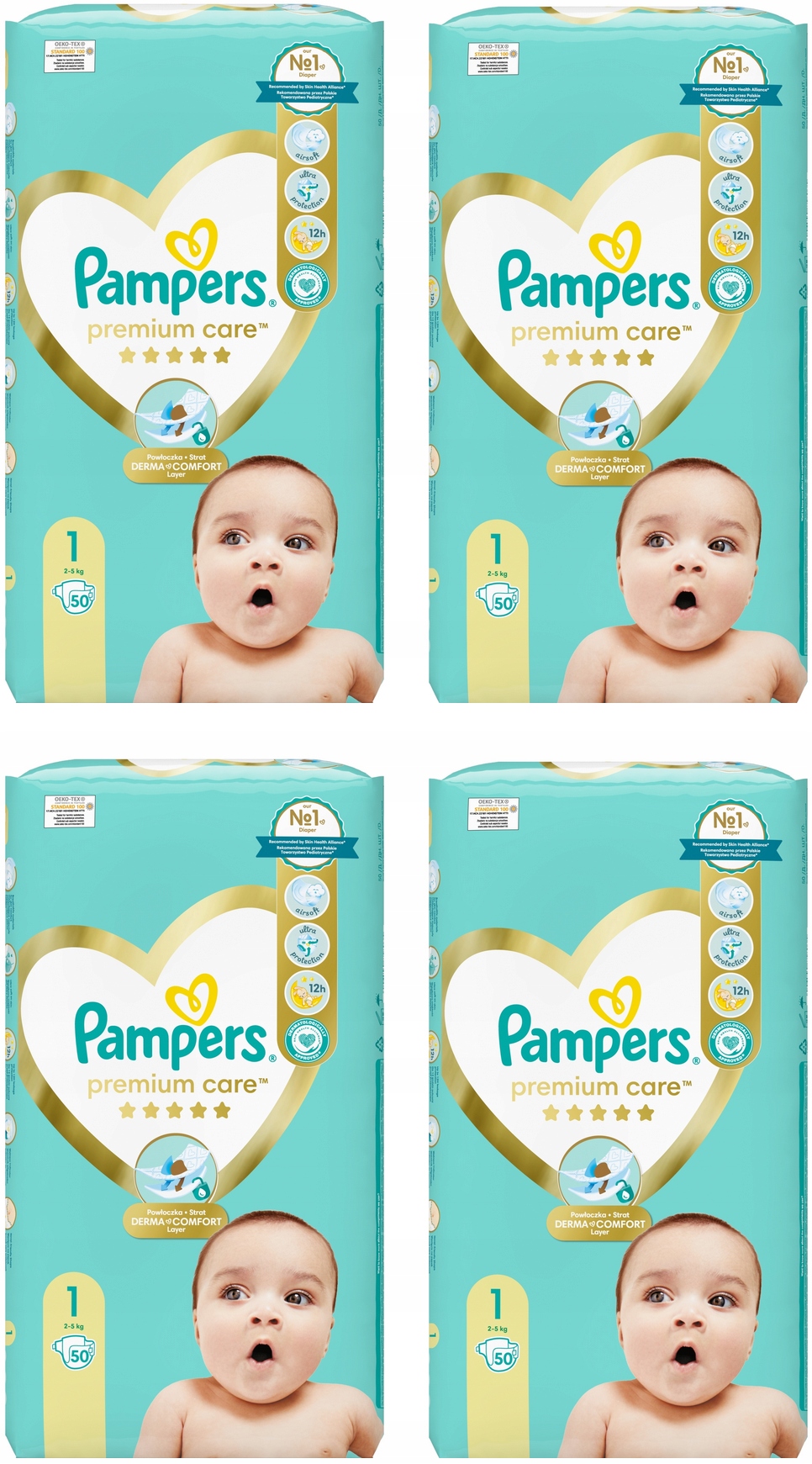 pampers 200 sztuk