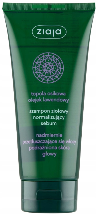 ziaja szampon ziołowy normalizujący sebum