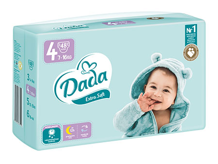 pieluchy dada extra soft jumbo box