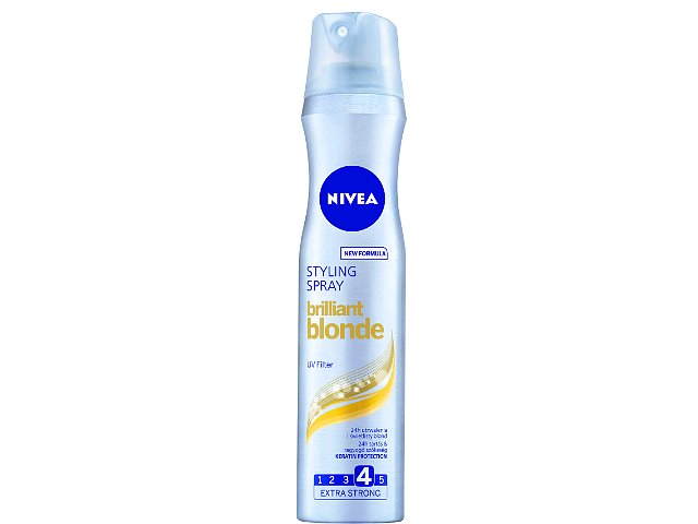 lakier do włosów nivea blonde