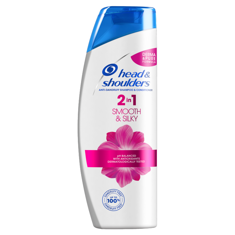 head & shoulders smooth & silky 2w1 szampon przeciwłupieżowy