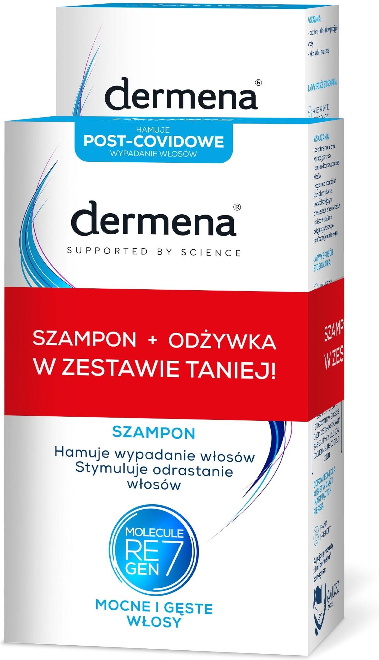 szampon i odżywka dermena