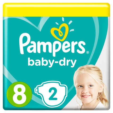 pampers jumbo pack size 8