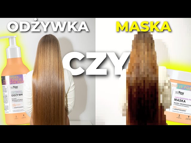 odżywka a maska do włosów