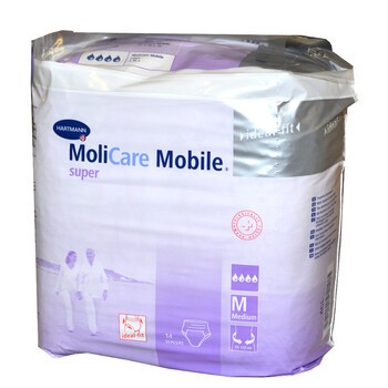 molicare mobile super medium pieluchomajtki x 14 szt