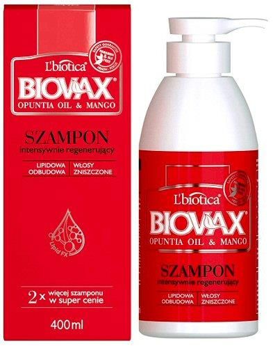 biowax szampon do wlosów zniszczonych z mango wizaz