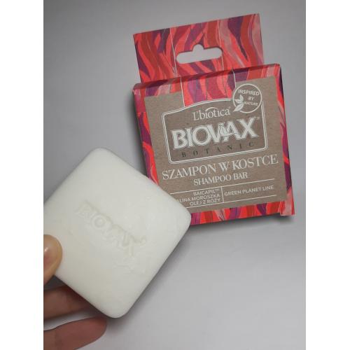 biovax szampon w kostce malina recenzja