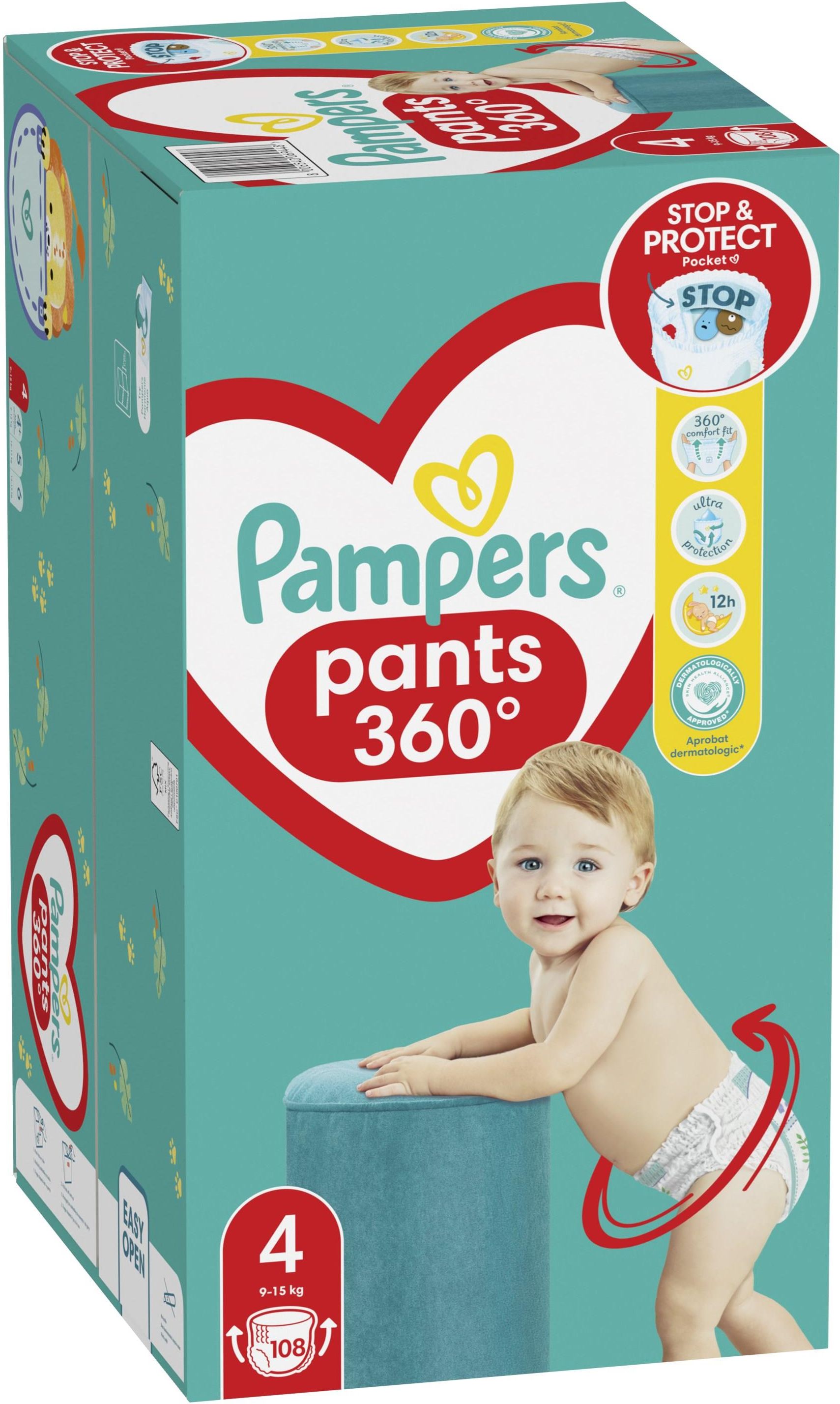 pampers 108 sztuk cena