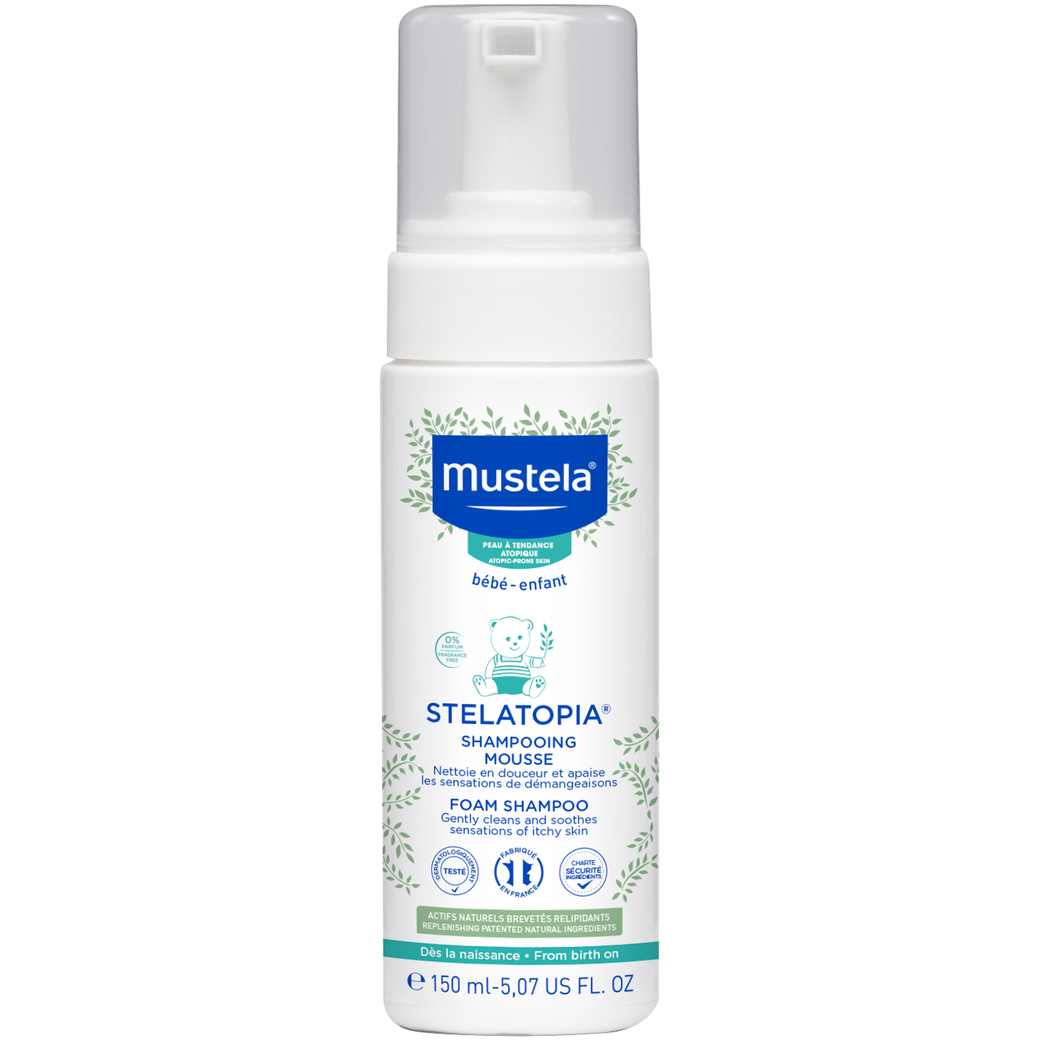 mustela bebe 150ml szampon w piance dla noworodków opinie