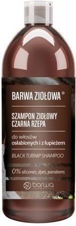 barwa ziolowa szampon do włosów ziołowy czarna rzepa