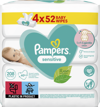 chusteczki nawilzane pampers gentle4