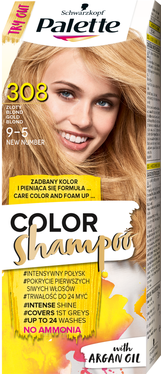 szampon koloryzujący palette blond mroz