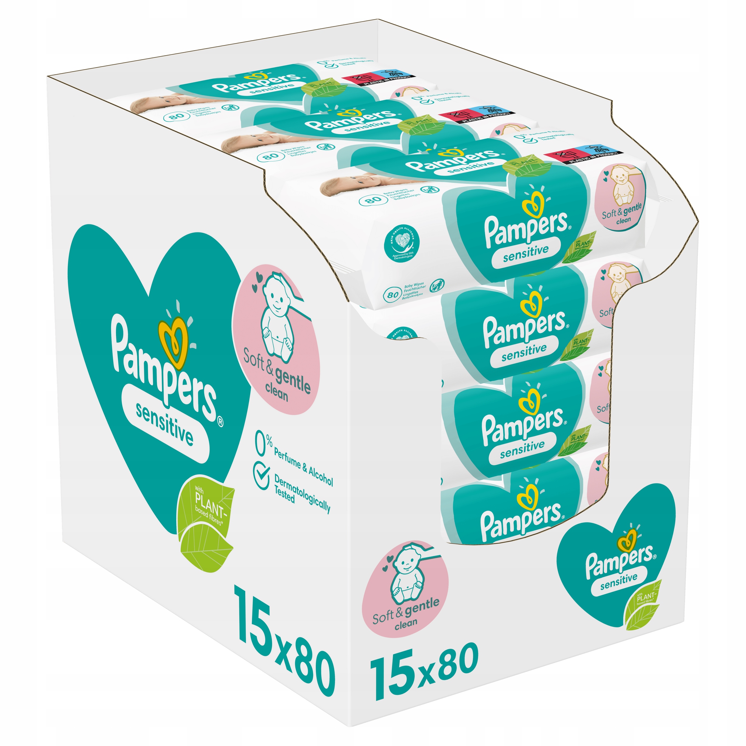 pampers sensitive z zamknięciem