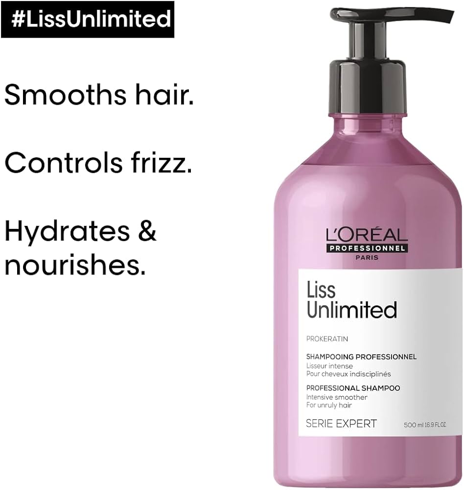 loreal liss unlimited szampon 500ml