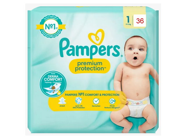 pampers 1 comfort