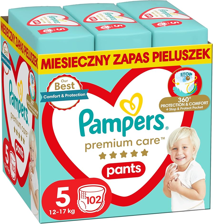 pampers male opakowanie