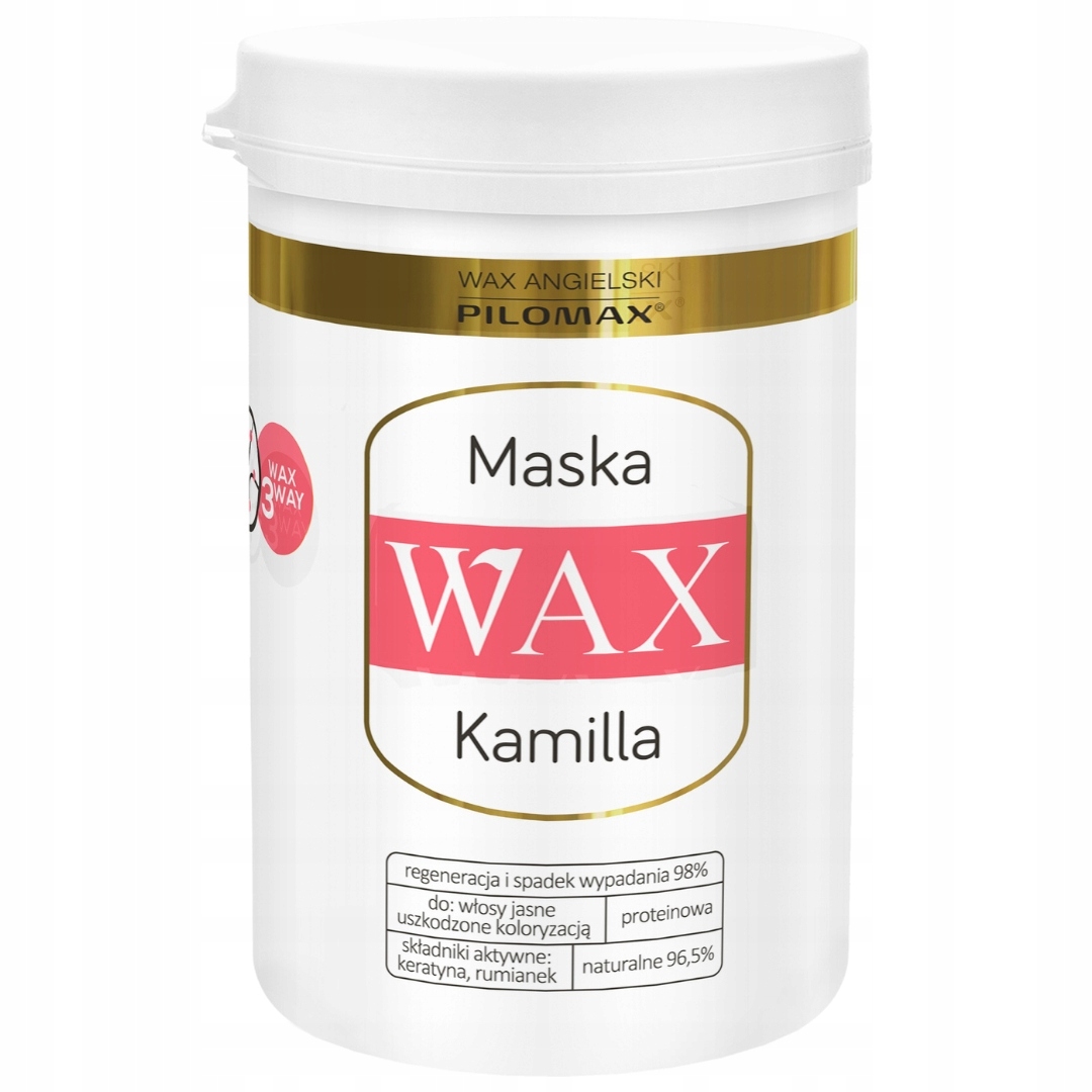 odżywka wax do włosów blond kamille