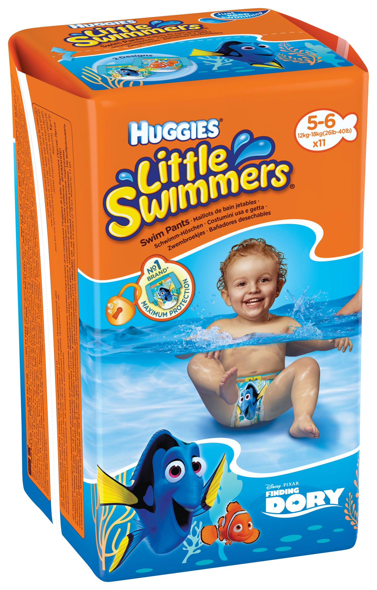 huggies little swimmers gdzie jest dory