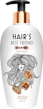 hair best friend hairs best friend szampon oczyszczający 400ml