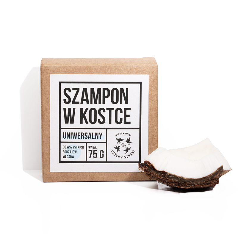 szampon w kostce z olejem rycynowym