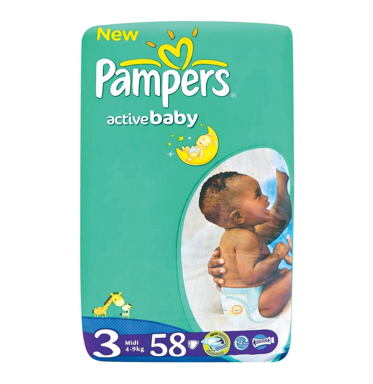 pampers active baby 4 midi