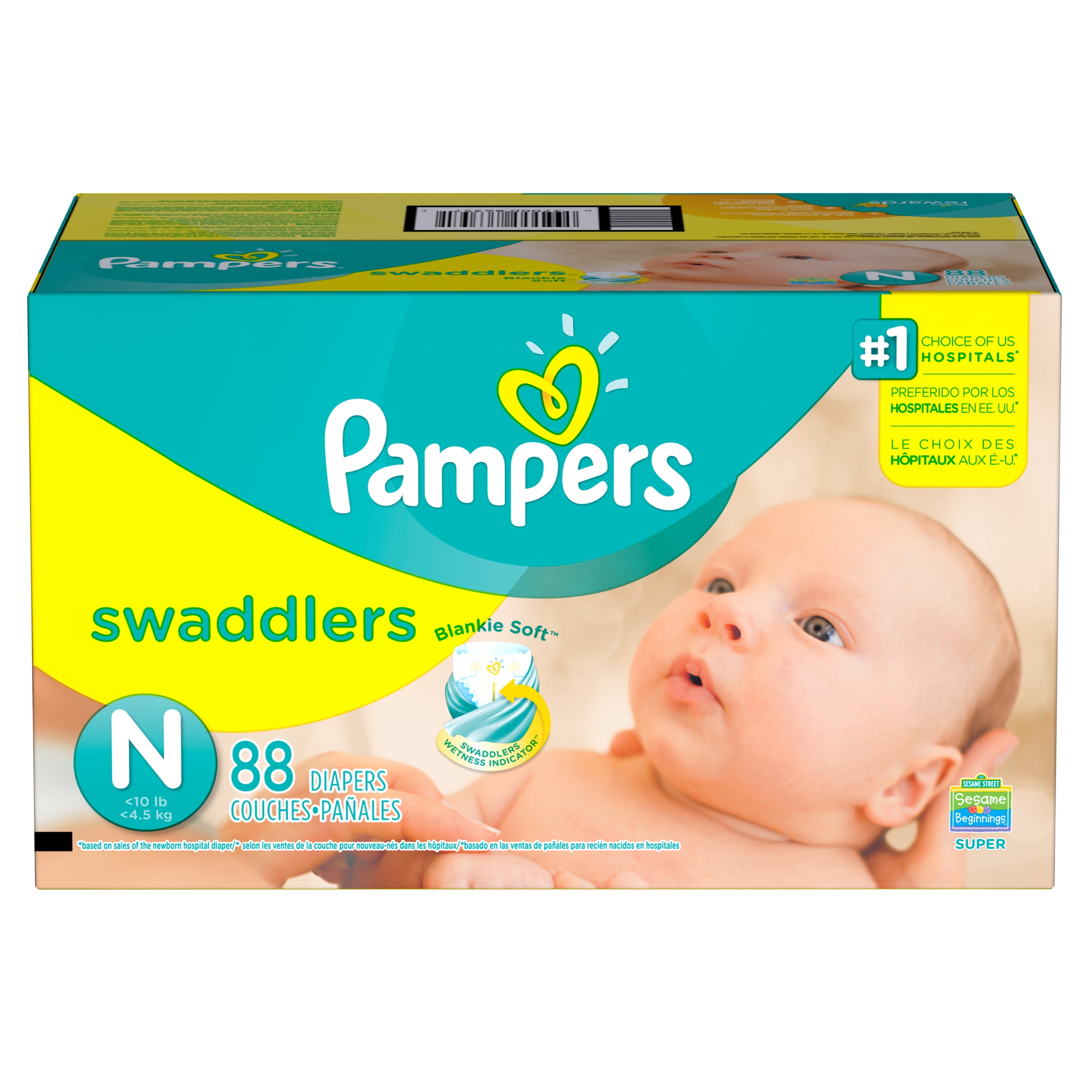 pampers new born 88