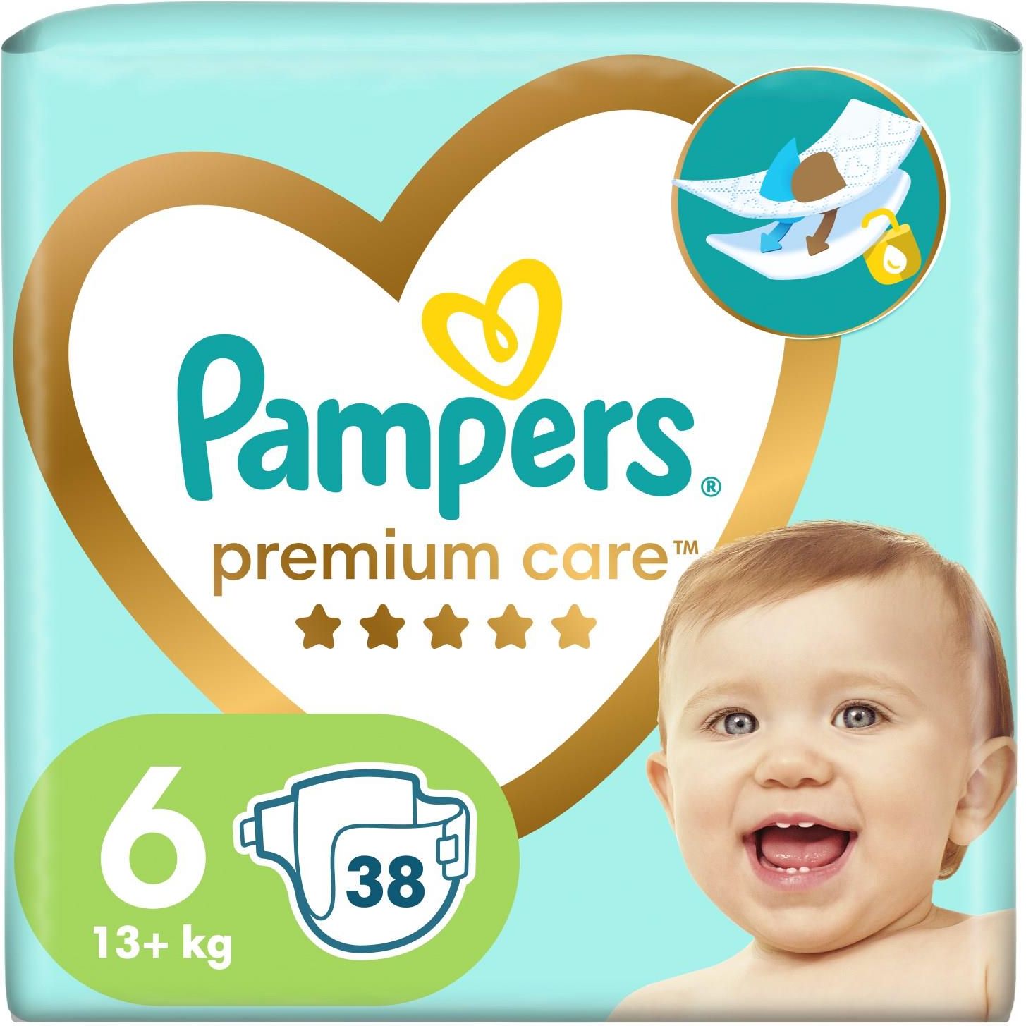 pampers 6 bez kanalików