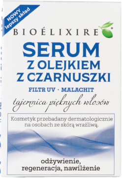 olejek z czarnuszki do włosów bioelixire