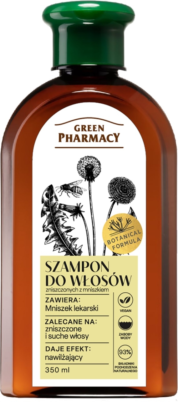 green farmacy szampon do suchych włosów