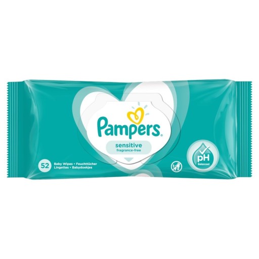 pampers sensitive chusteczki allegro