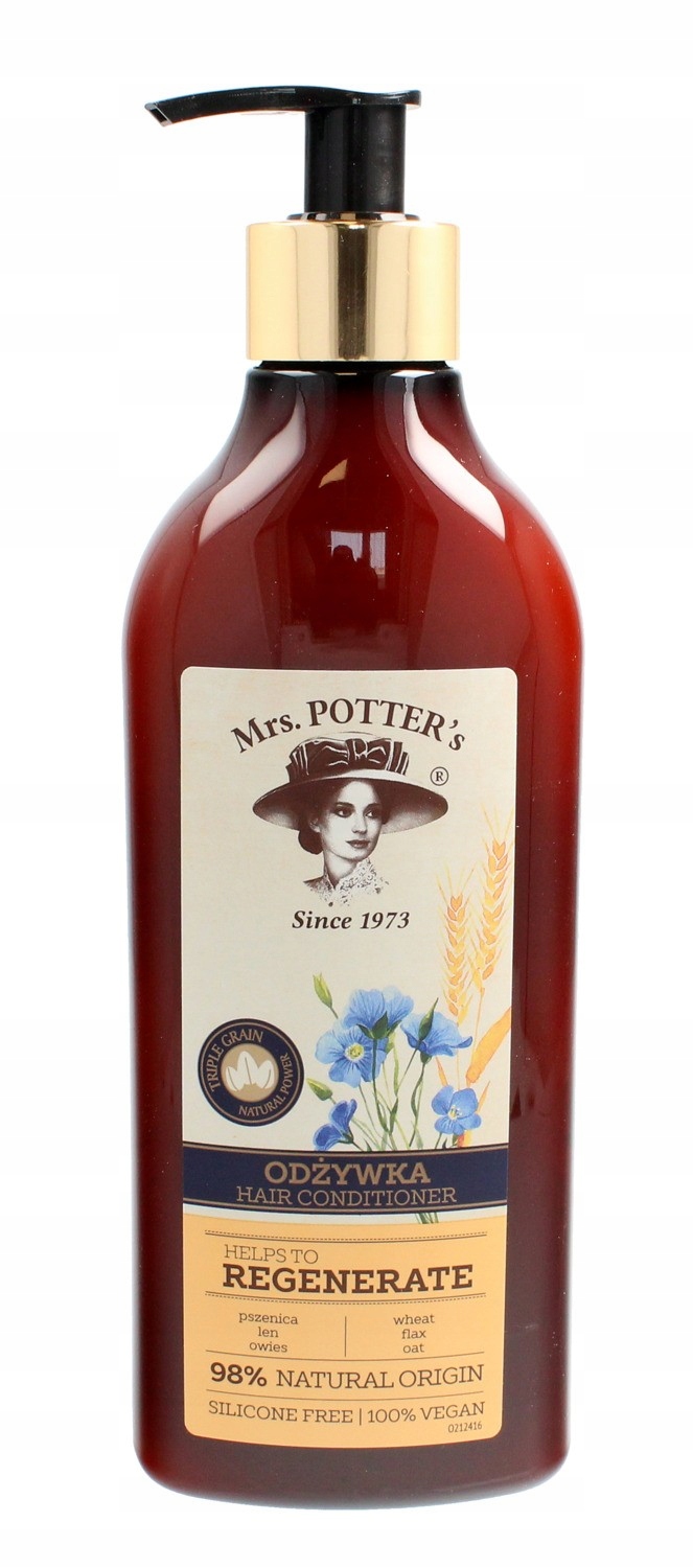 mrs potters odżywka do włosów w sprayu 200ml imbir