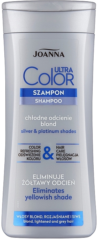 ultra color system szampon do włosów blond rozjaśnianych i siwych