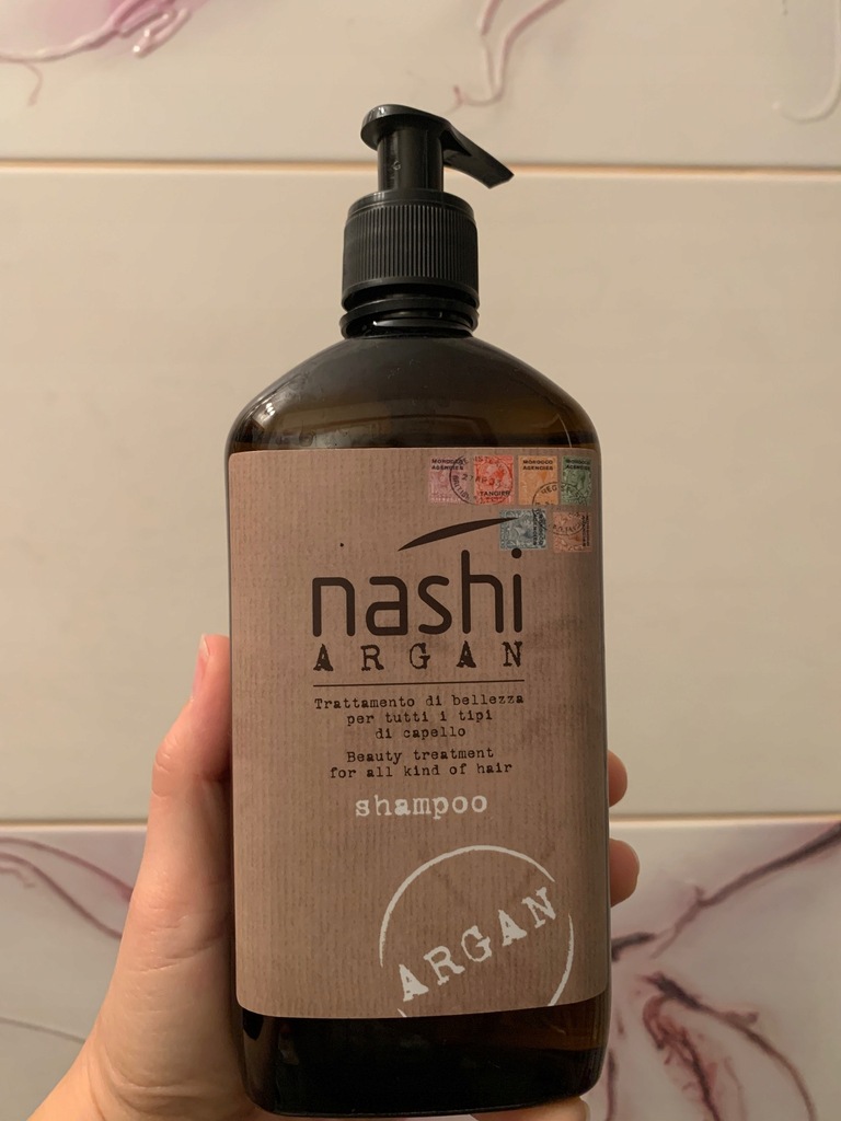 nashi argan szampon i odżywka