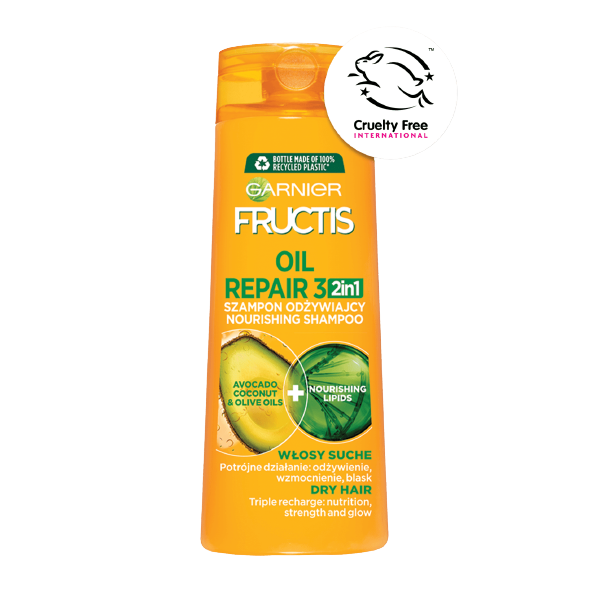 garnier szampon oil repair 2 w 1