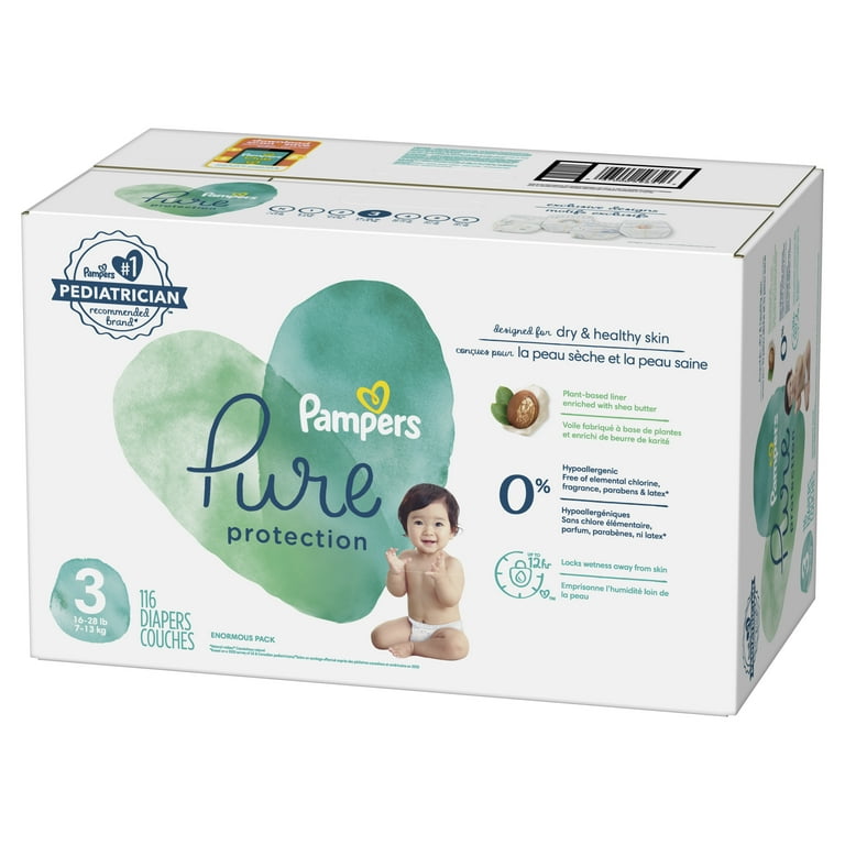 pampers pure 3 pack