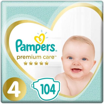 pampers premium cre zielone i biale