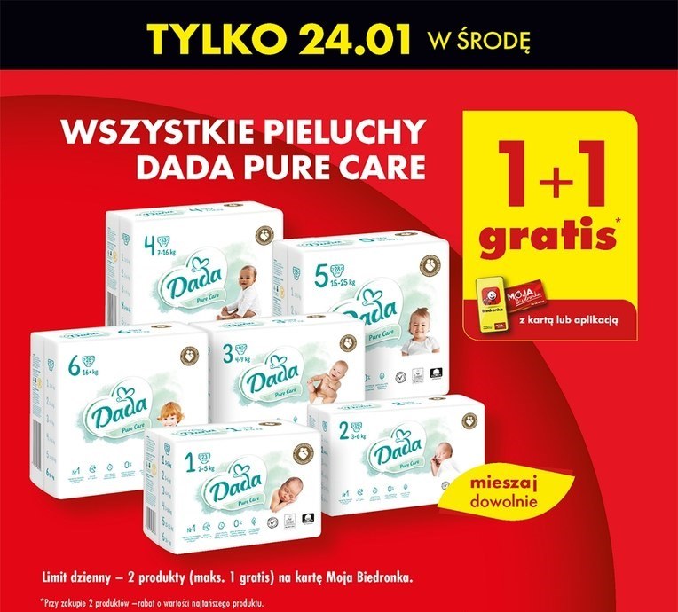 co jaki czas biedronka ma promocje na pieluchy pampers