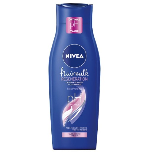 nivea mleczny szampon wlosy cienkie