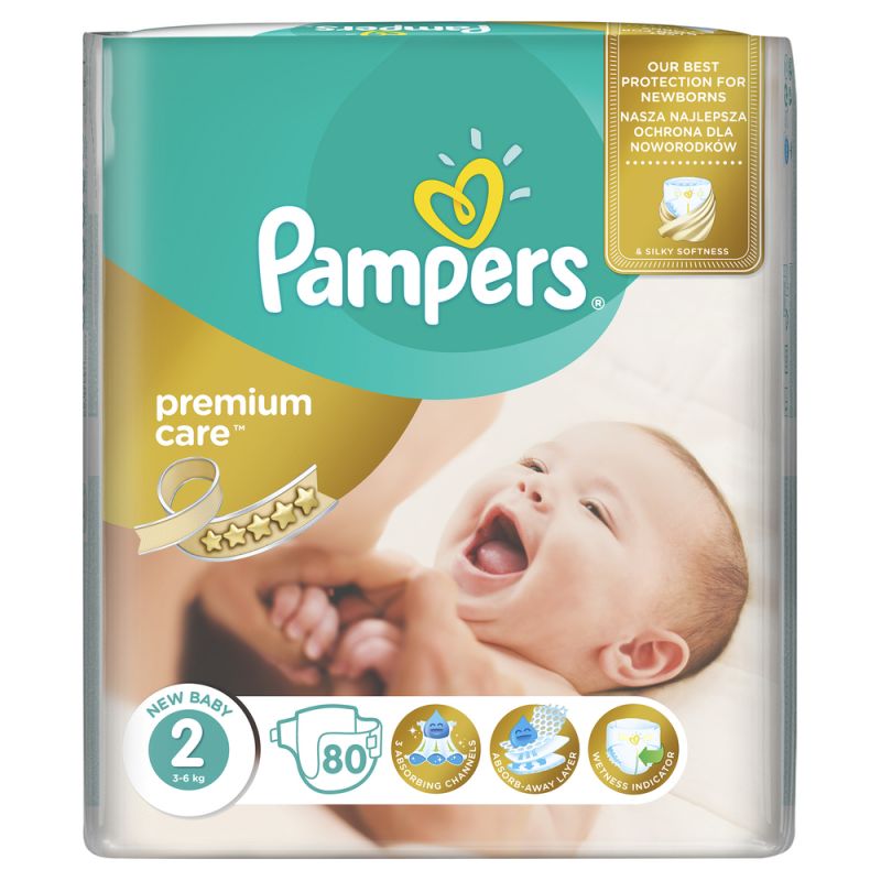 pampers 3-5 kg 80szt