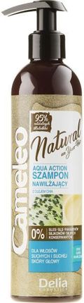 nawilżający szampon do włosów cameleo natural wizaz