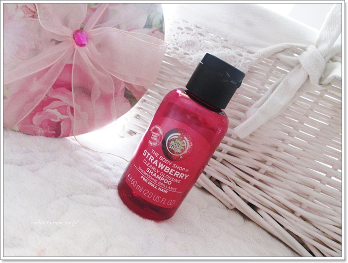 the body shop szampon do włosów truskawka