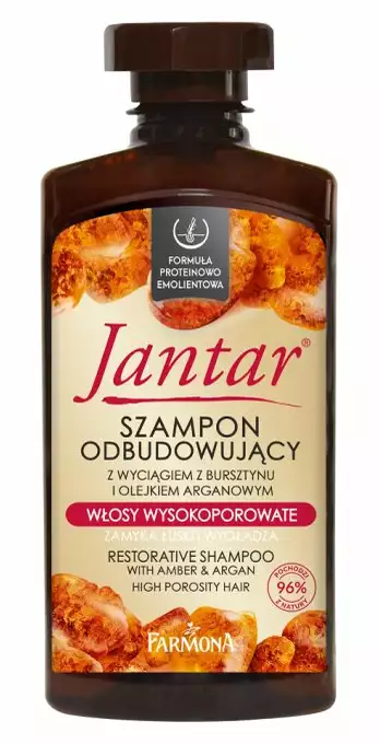 jantar olejek do włosów