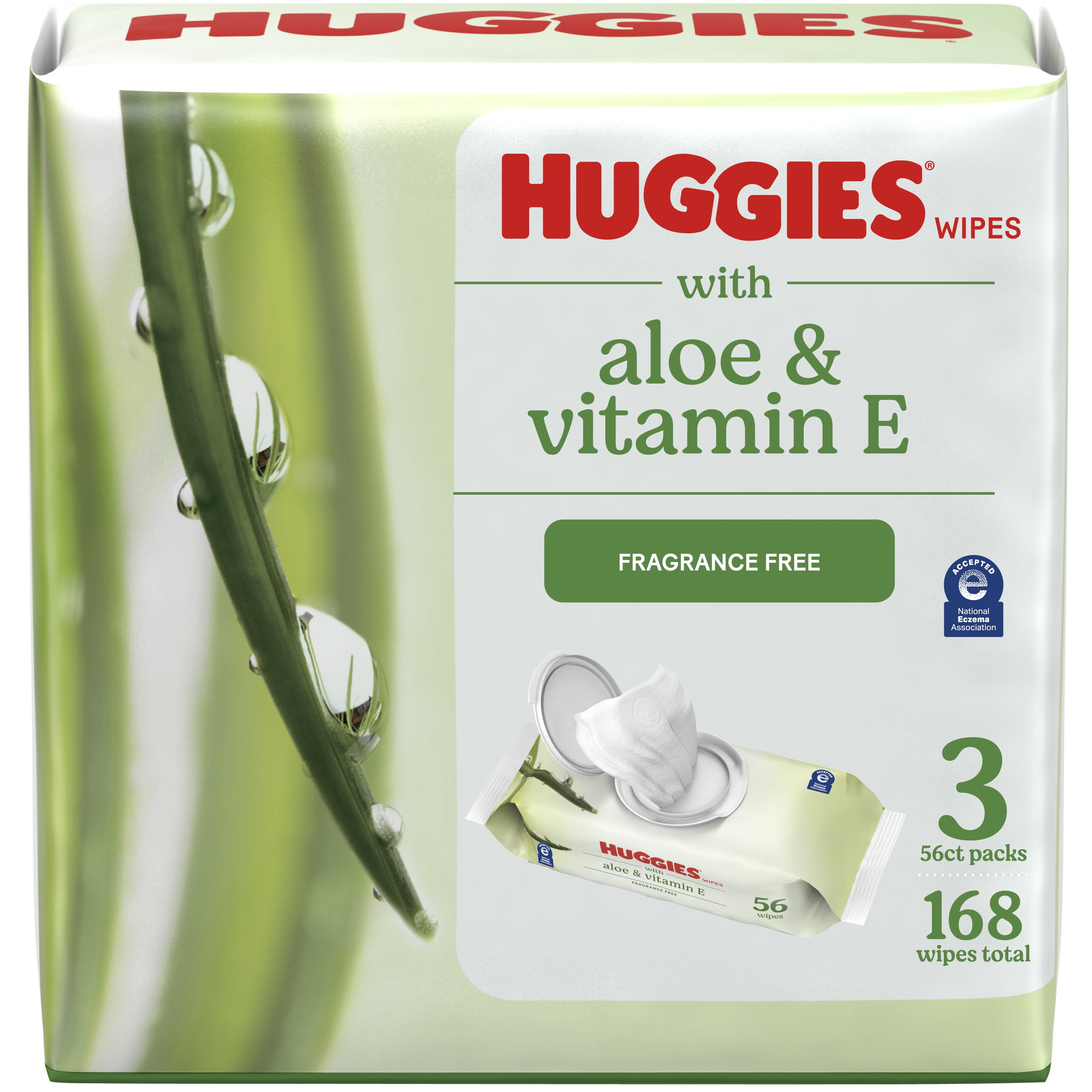 huggies aloe vera