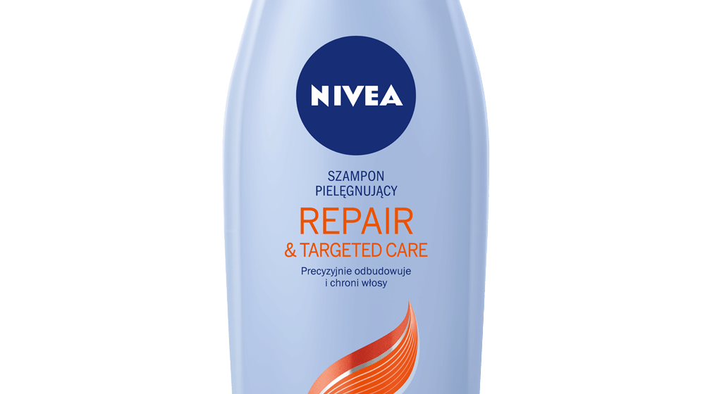 nivea long care repair szampon